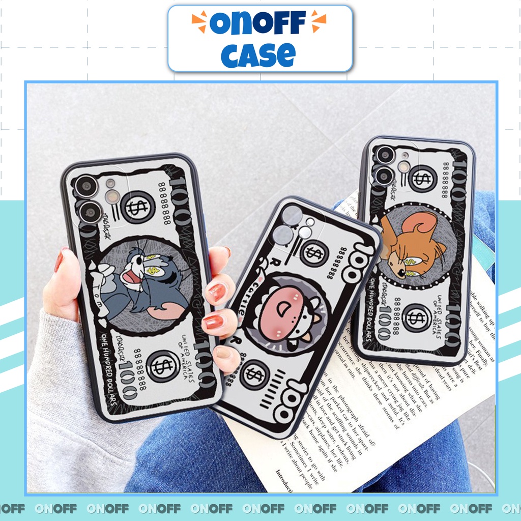 Ốp Lưng Iphone Cạnh Vuông Dola 6/6plus/6s/6splus/7/7plus/8/8plus/x/xr/xs/11/12/13/pro/promax - ONOFF Shop