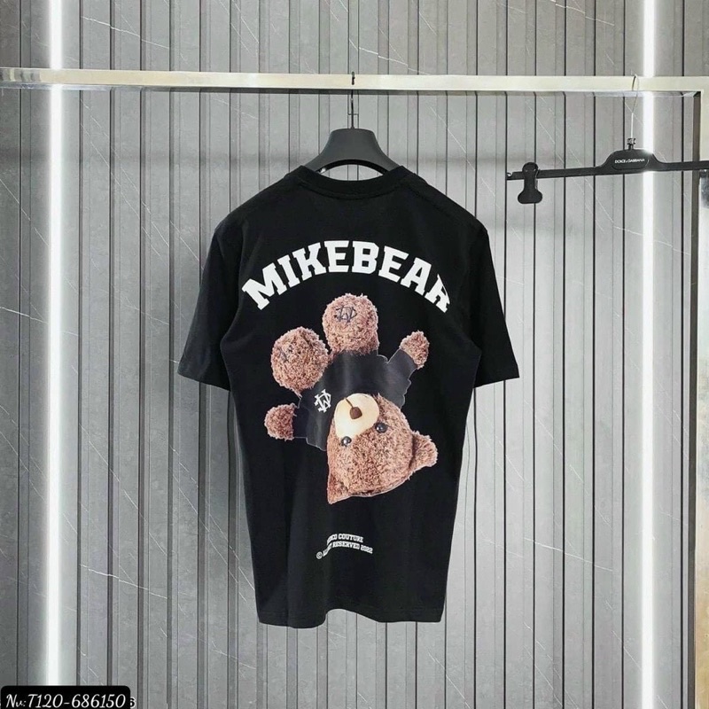 Áo thun tay lỡ MIKEBEAR form rộng tay lỡ Unisex, áo phông Mikenco nam nữ phong cách Ulzzang GTM | BigBuy360 - bigbuy360.vn