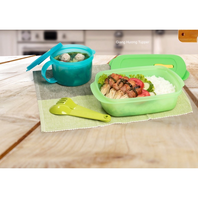 Lẻ hộp dùng lò vi sóng Tupperware - Hàng chính hãng Tupperware Việt Nam phân phối