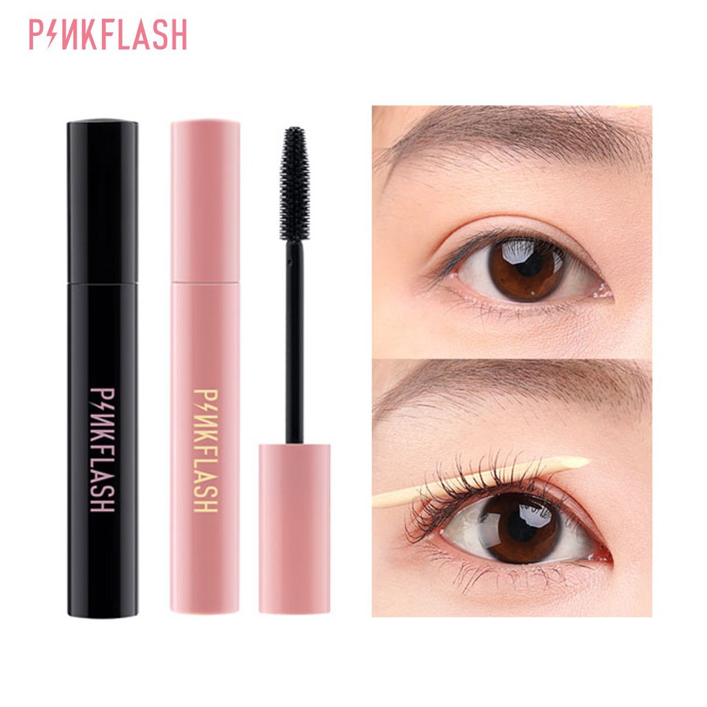 [Hàng mới về] Mascara Pinkflash Kháng Nước Chuốt Dài Và Dày Mi Trang Điểm Thời Trang