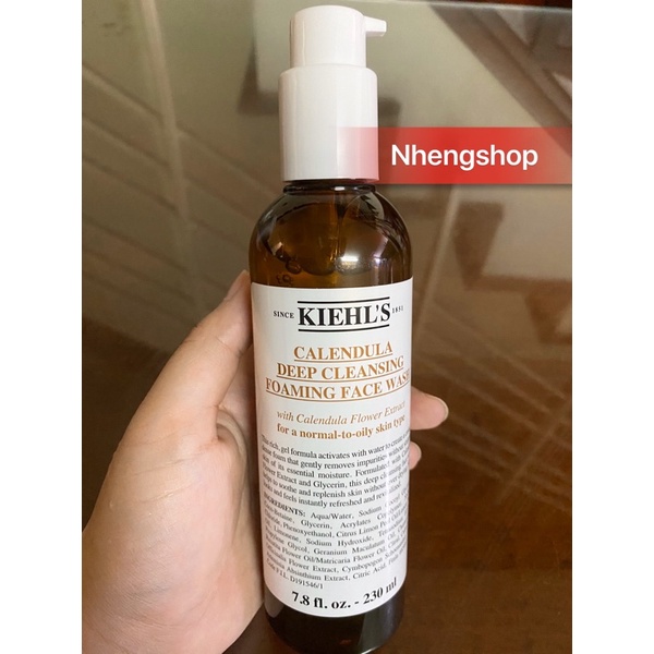 Sữa rửa mặt hoa cúc Calendula Deep Cleansing
