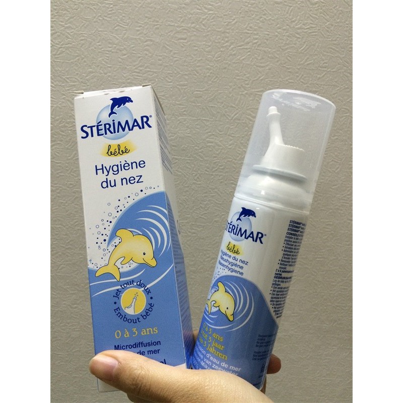 Xịt muối biển Sterimar 100ml