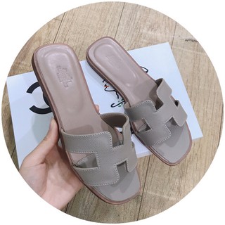 dép lê hm ghi xám hàng đẹp