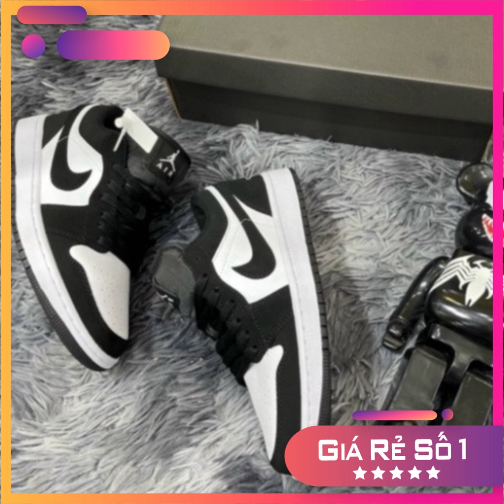 Giày thể thao sneaker nam nữ J.D1 panda cổ thấp,J.D1 trắng đen Rẻ Nhất Shopeee