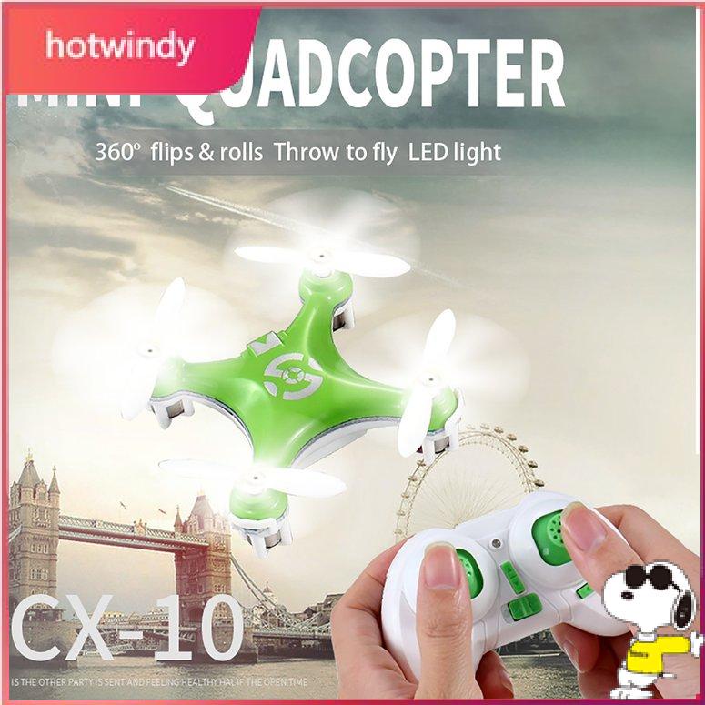 CX-10 Mini Drone 2.4G 4CH 6 Axis LED RC Quadcopter Toy Helicopter Drone