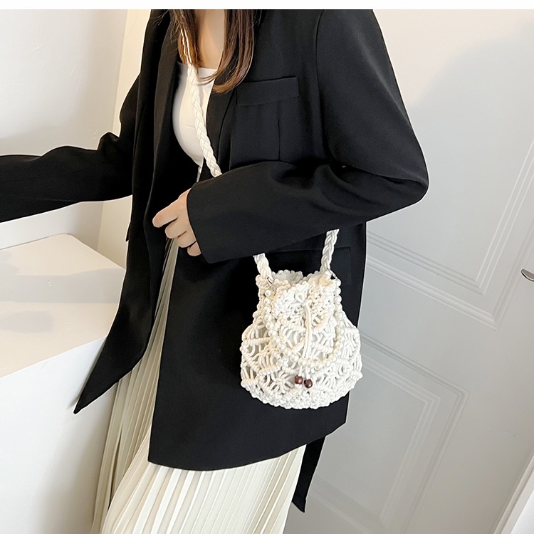 Túi Đeo Vai Đan Lát Thiết Kế Đơn Giản Thời Trang Cho Nữ