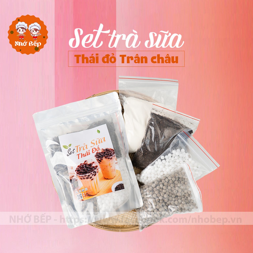 [Mã GROXUAN1 giảm 8% đơn 150K] Set Trà Sữa Phúc Long, Thái Xanh, Thái Đỏ ( 25 - 30Ly) Tặng Kèm Công Thức - NHỚ BẾP | BigBuy360 - bigbuy360.vn