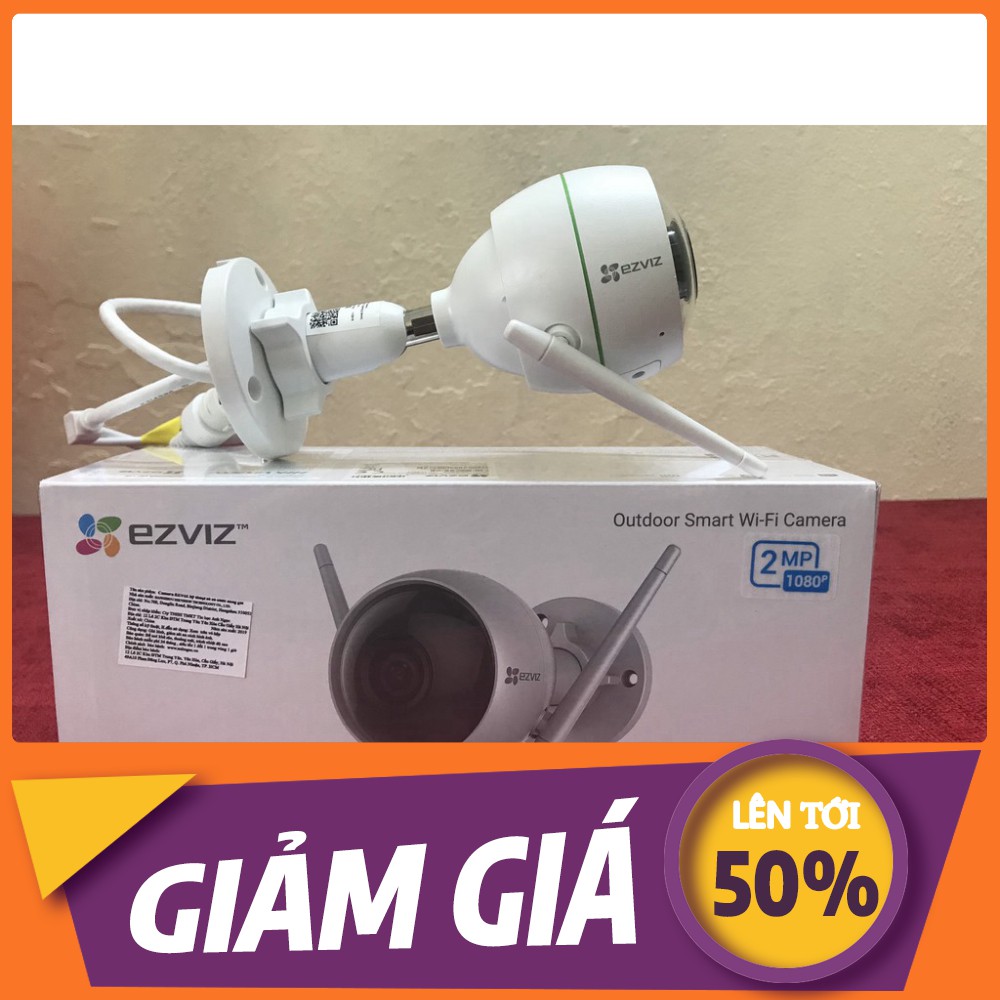 [💖] CAMERA WIFI 2MP EZVIZ 1080P CS-CV310 (C3WN 1080P) TÍCH HỢP CẢNH BÁO CHUYỂN ĐỘNG - Tặng thẻ nhớ c