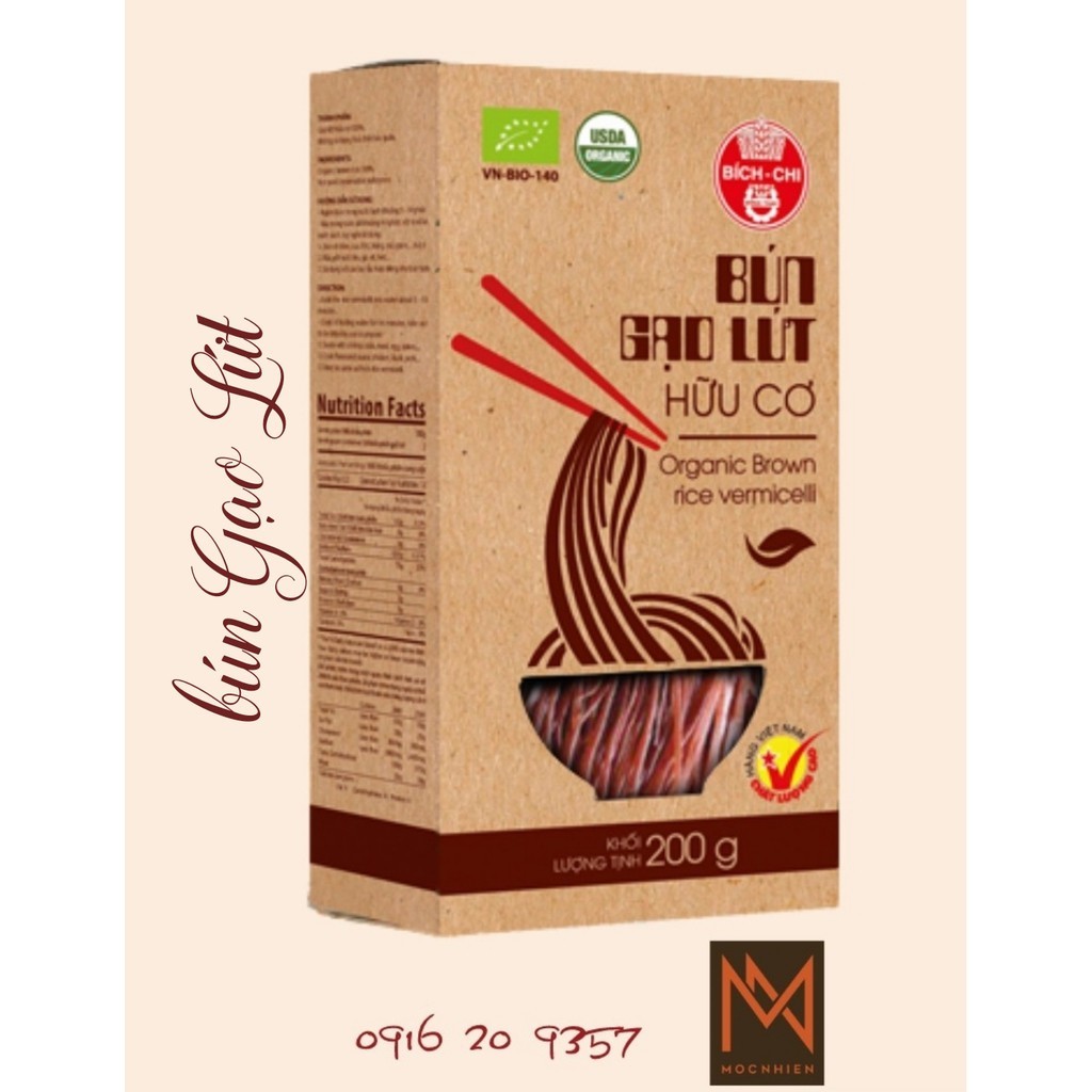 BÚN GẠO LỨT HỮU CƠ HIỆU BÍCH CHI