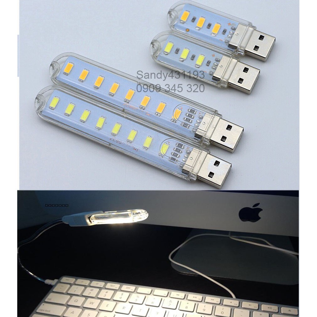 ĐÈN LED USB TRONG SUỐT BÓNG SIÊU SÁNG | BigBuy360 - bigbuy360.vn