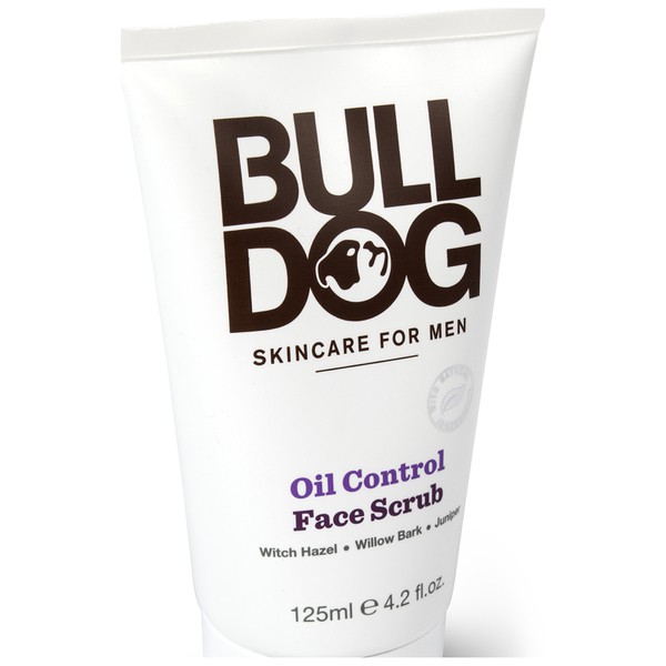 Tẩy Da Chết Bulldog Oil Control Face Scrub Cho Nam Da Dầu 125ml