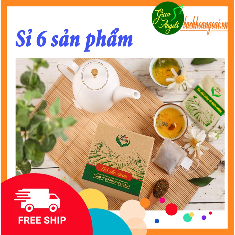 Trà Sắc Xuân Thảo Dược Thiên Nhiên All Herbs Dạng Túi Lọc 25gói x4g | BigBuy360 - bigbuy360.vn