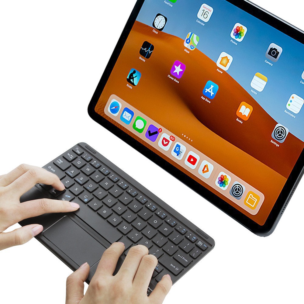 Bàn Phím Bluetooth Không Dây Siêu Mỏng Cho Ipad Laptop Computer