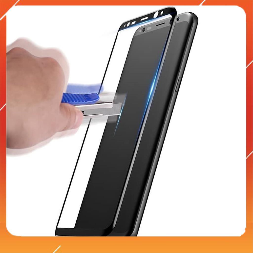 Miếng dán kính cường lực 3D Arc Baseus cho Samsung Galaxy S8 Plus (Full màn hình vô cực chống chói vân tay)