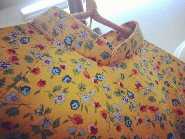 Áo dài hoa nhí 4 tà NHIỀU MÀU xinh