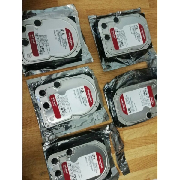 HDD 4TB RED 256M Cache chuyên dụng cho Nas và Sever