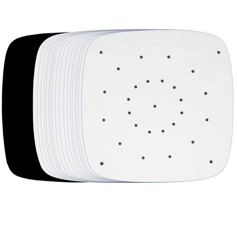 Set 100 giấy lót nồi không dính thấm dầu hình vuông