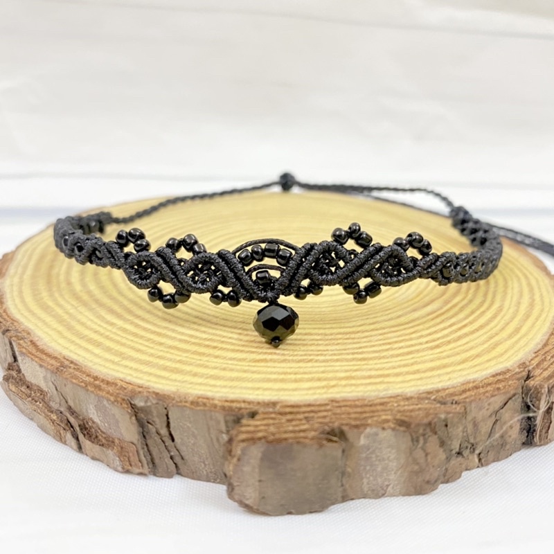 Vòng cổ choker macrame - Dây chuyền handmade