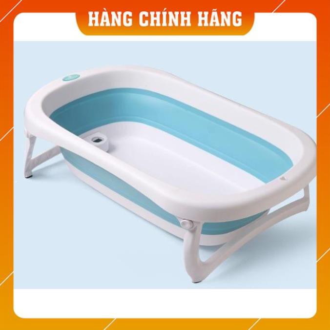 [FREE SHIP-HÀNG CHÍNH HÃNG] CHẬU TẮM GẤP GỌN TRẺ EM - ĐA NĂNG - TIẾT KIỆM DIỆN TÍCH - CẢM BIẾN HIỂN THỊ NHIỆT ĐỘ