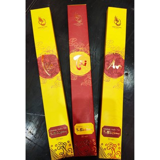COMBO 3 hộp Nhang Thần Tài Tụ Bảo Hương - Trầm Hương Thiền Việt