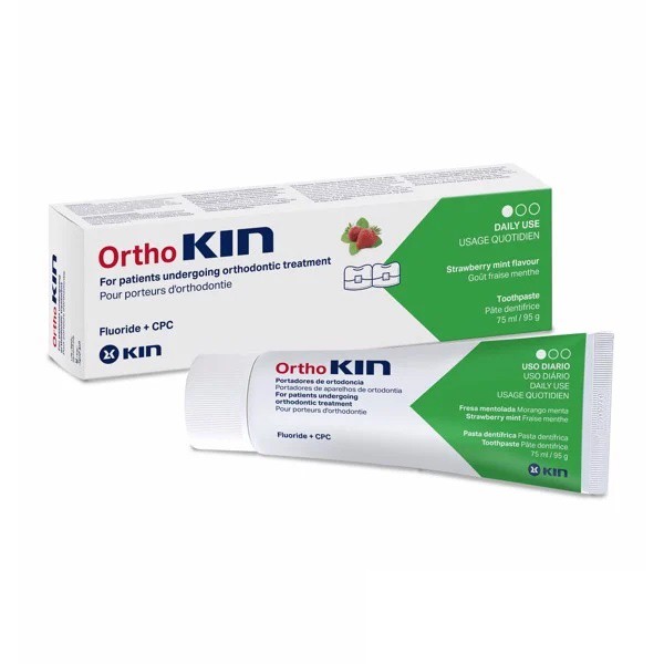 KEM ĐÁNH RĂNG DÀNH CHO RĂNG NIỀNG ORTHO KIN 75ML