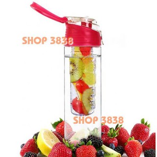 Bình Đựng Nước Detox 700ml Có Ngăn Lọc Trái Cây Tiện Dụng