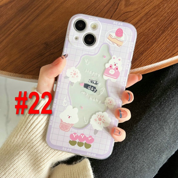 VIVO Y36 Y21 2021 Y33T Y33S Y21S Y21T Y20 Y20i Y12A Y12S Y20SG Y20S G Y50 Y30 Y30i Y17 Y12 Y12i Y15 Y3S U10 Y91 Y91i Y93 Y95 Y91C Y1S Y75 Y01 Y15S Y15A Y51 2020 Y31 Y53S Y51A Y19 V20 V23 V23E V21e 4G 5G Cute Cartoon Strawberry Cake Flower Soft Case STD 21