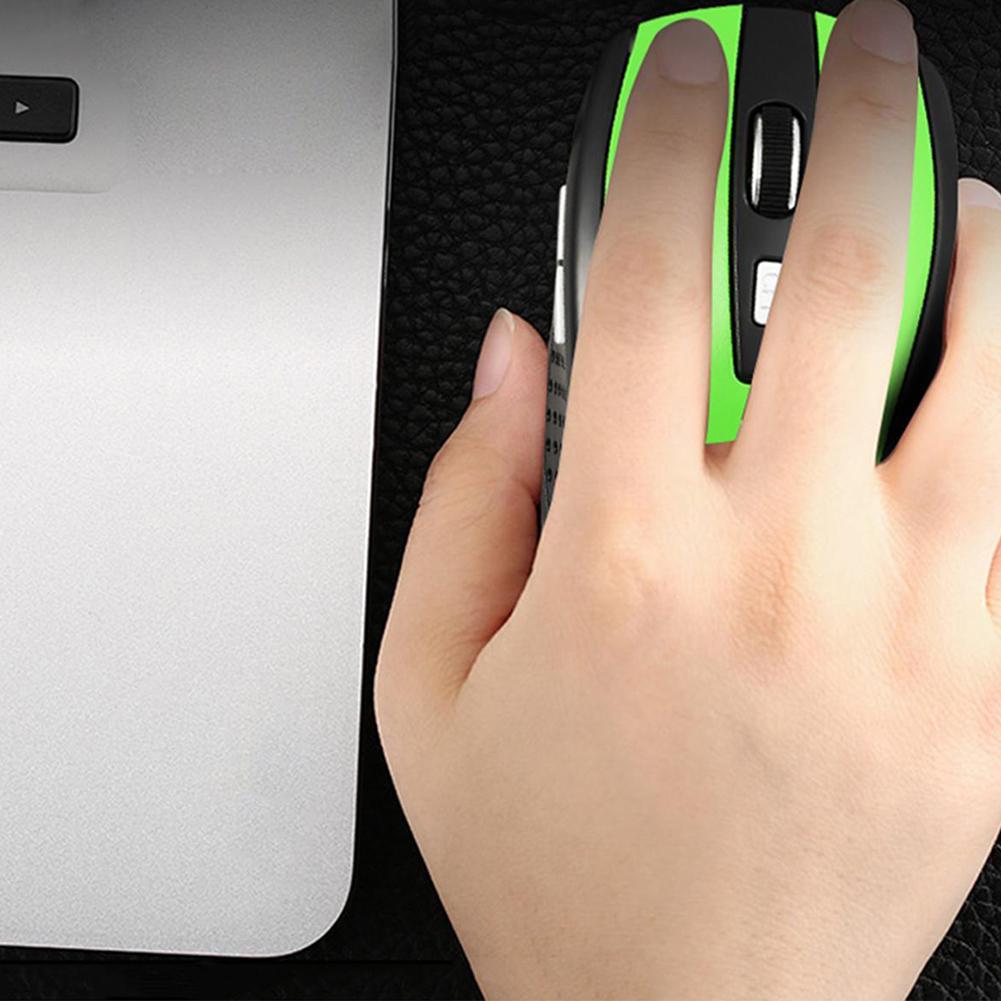 Chuột Quang Không Dây 2.4ghz + Đầu Nhận Usb F9h6