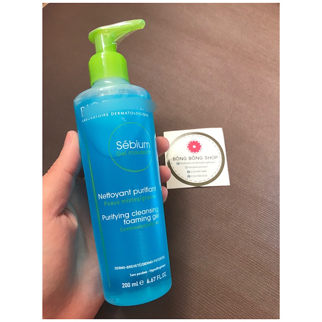 Gel rửa mặt cho da nhờn mụn Bio