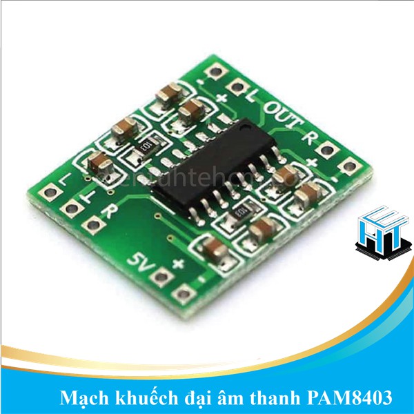 Mạch khuếch đại âm thanh PAM8403 6W HIFI 2.0 class D (không volume)