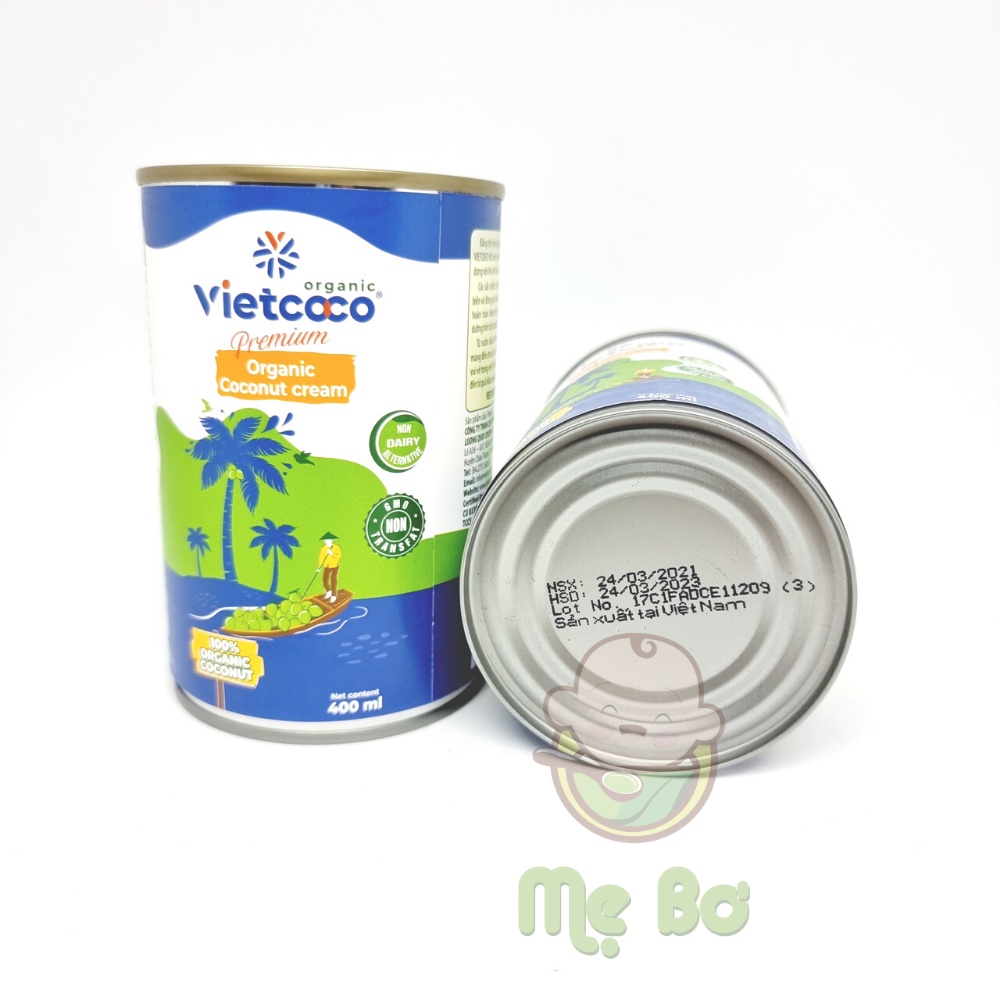 NƯỚC CỐT DỪA HỮU CƠ 400ml