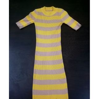Đầm ôm body thun gân sọc