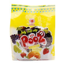 Kẹo Jelly Pooz Trái Cây 350 Gam