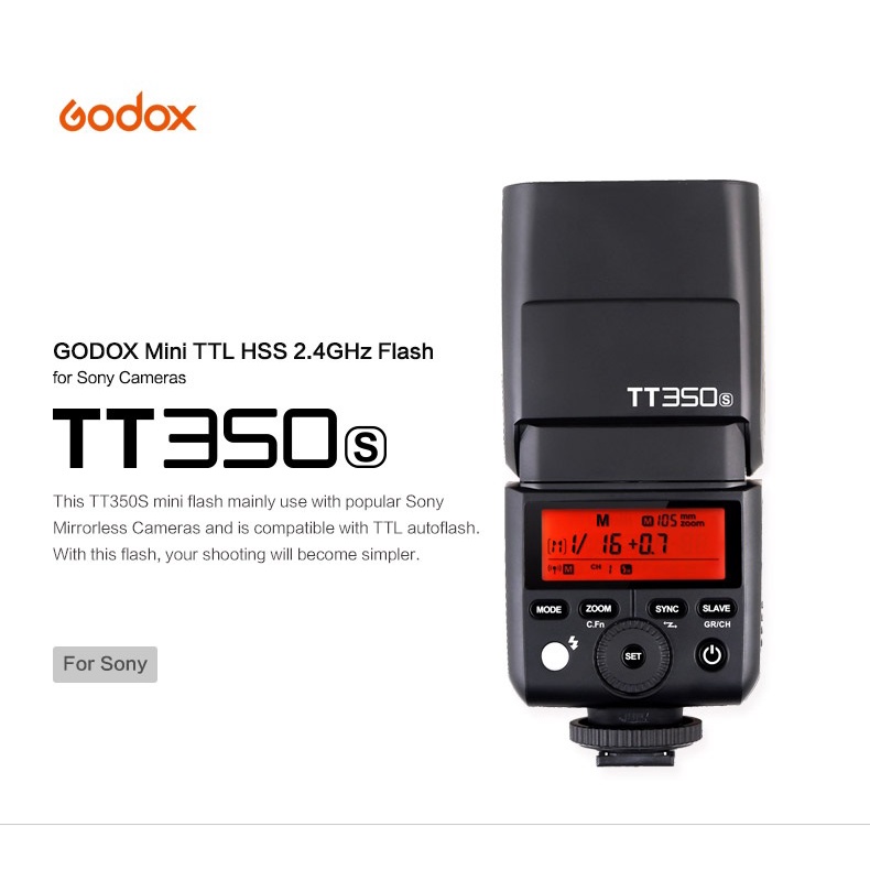 Đèn Flash Godox TT350S for Sony