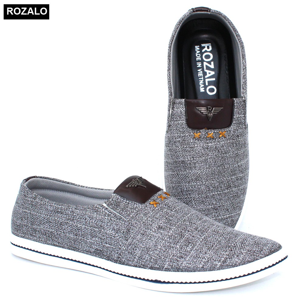 [Mã LTP50 giảm 50000 đơn 150000] Giày lười vải nam Rozalo R4000 | BigBuy360 - bigbuy360.vn