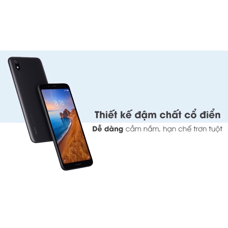 Điện Thoại Xiaomi Redmi 7A Ram 3GB bộ nhớ 32GB máy đẹp keng chơi game liên quân freefire mượt - 2 sim - Full Tiếng Việt