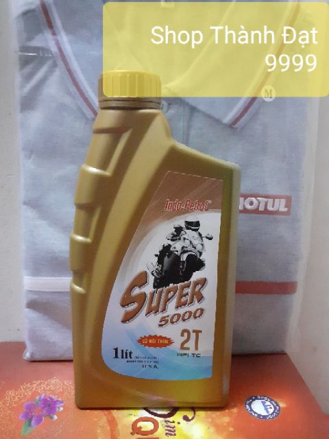 Dầu nhớt Super5000 chuyên dùng cho động cơ 2 thì