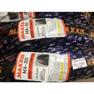 Lốp maxxis 80/90-17 dành cho xe không ruột - vỏ sau rs