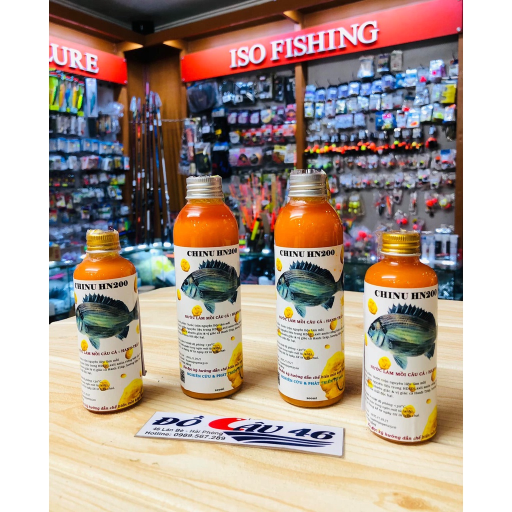 Chai Nước Lên Men Làm Mồi Câu Hanh- Tráp