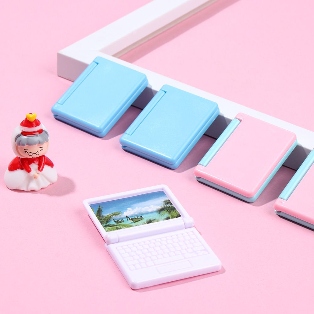 Máy Tính Xách Tay Mini Thời Trang Cho Búp Bê