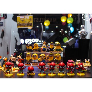 [MARVELSTORE] Set spider man chibi 8 con tsum tsum