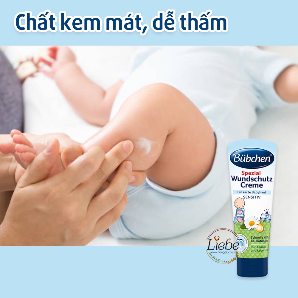 Kem hăm Bubchen spezial wundschutz creme 75ml - Hàng Đức - HSS Shop