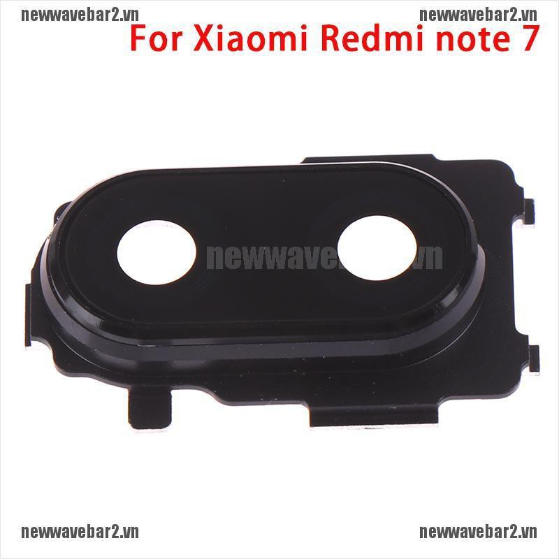 2 Kính Cường Lực Bảo Vệ Camera Với Khung Kim Loại Cho Xiaomi Redmi Note
