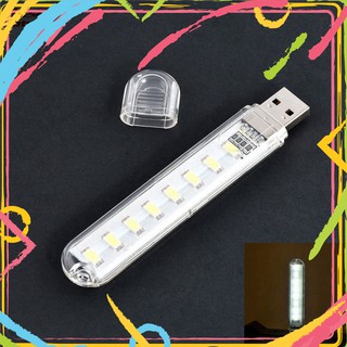 EW9 Đèn LED USB Mini 8 Bóng DC 5V 19