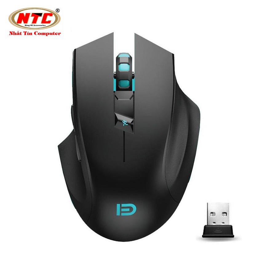 Chuột không dây Wireless 6D game FD i720 DPI 2400 Pin dùng liên tục 12 T