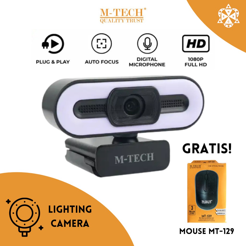Webcam WB600 1080HD MT-129 cho máy tính | BigBuy360 - bigbuy360.vn