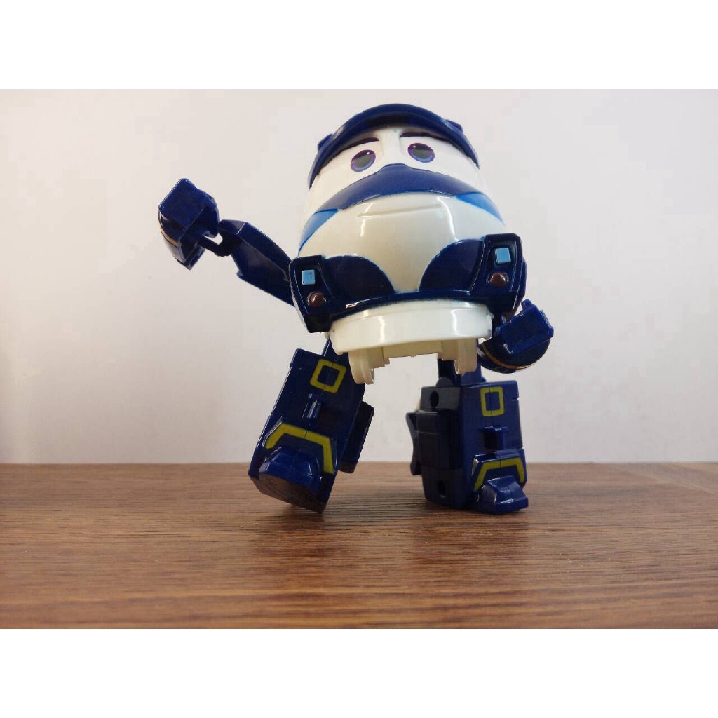 Robot Trains Transformation Anime Figures PVC RT Kay Alf Duck Selly Train Car Robot Toys Kids Gift