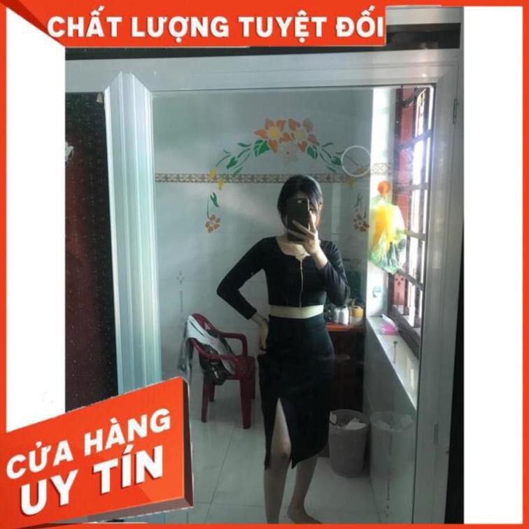 váy xẻ tà umi, có lót trong | BigBuy360 - bigbuy360.vn