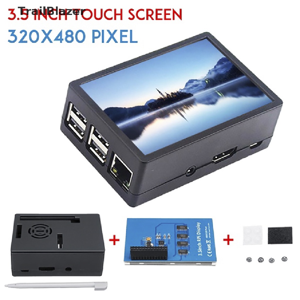 Màn Hình Cảm Ứng Lcd 3.5 &quot;320X480 Tft Cho Raspberry Pi A B A + 2b 3b 3b + Jelly