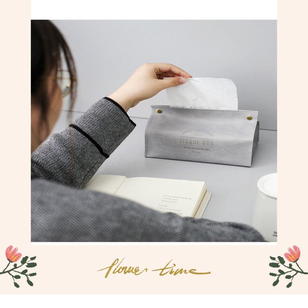 CONOPERY Hộp Da Đựng Khăn Giấy Để Bàn Trang Trí Nhà Bếp